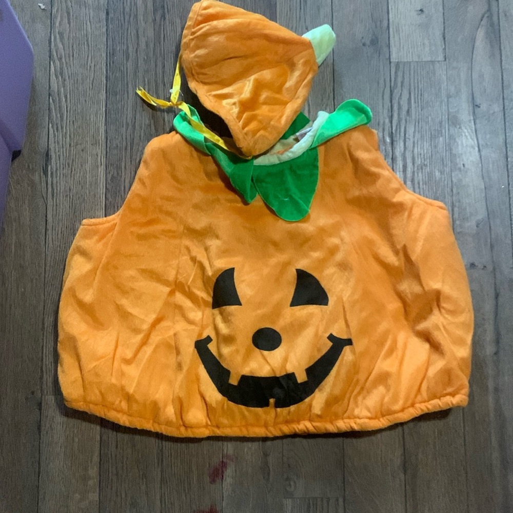 Pumpkin costume. AR